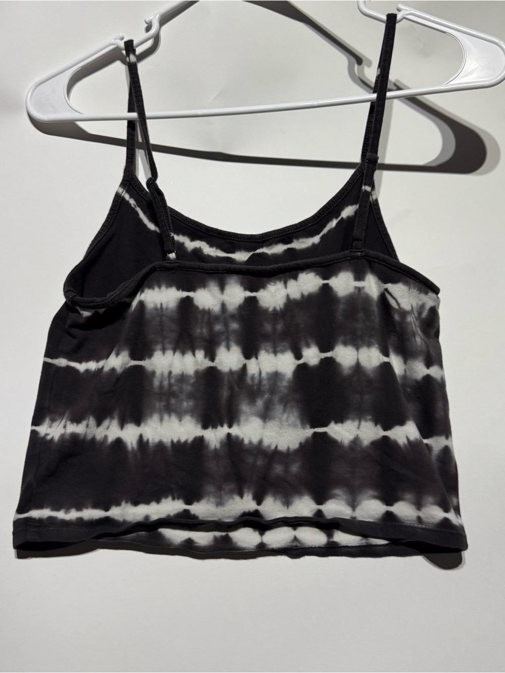 American Eagle Brown and White Cropped Cami